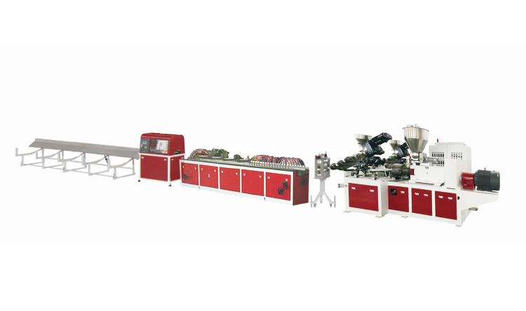 PE&PP木塑地闆擠出生産線