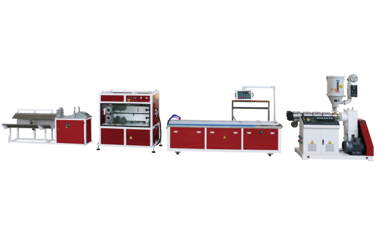 PVC、PP、PE、PC、ABS等異型材擠出生産線