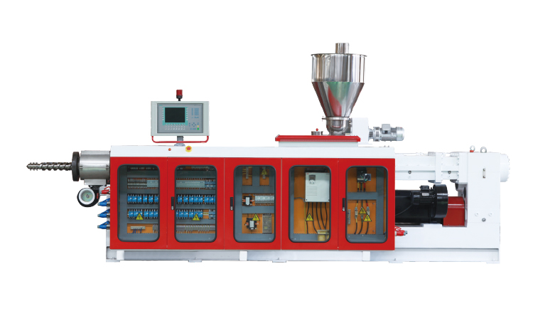 異向錐形或平行雙螺杆擠出機